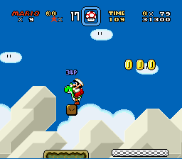 Super Mario World - Superspeed Mode (beta) Screenthot 2